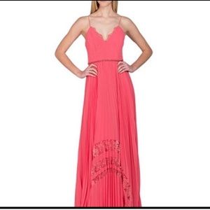Badgely Mischa Coral Maxi Dress